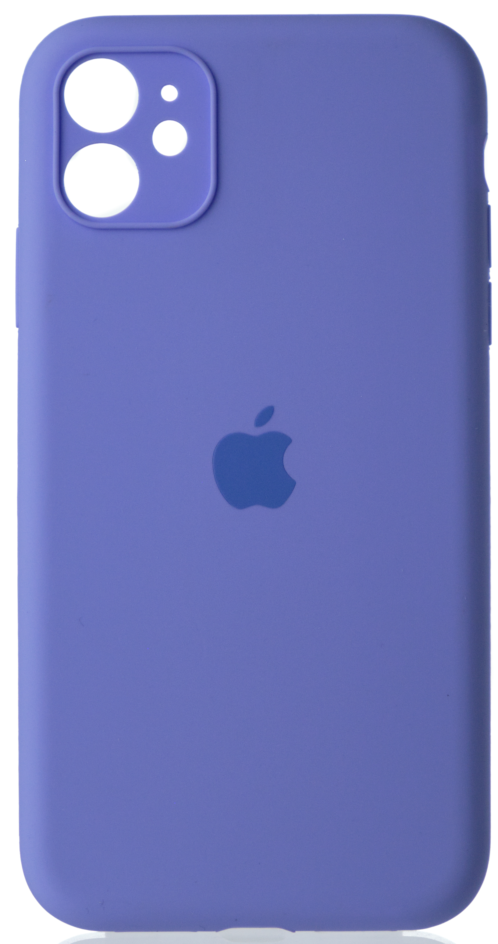 Чехол Silicone Case полная защита для iPhone 11 лиловый